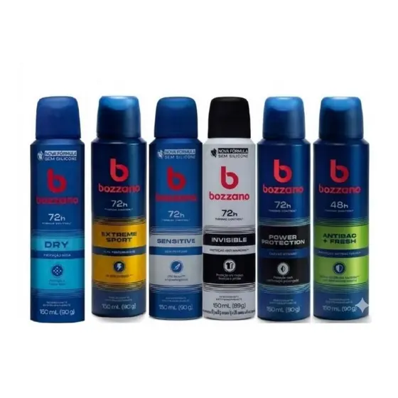 Desodorante Bozzano 72 h Aerosol 150ml