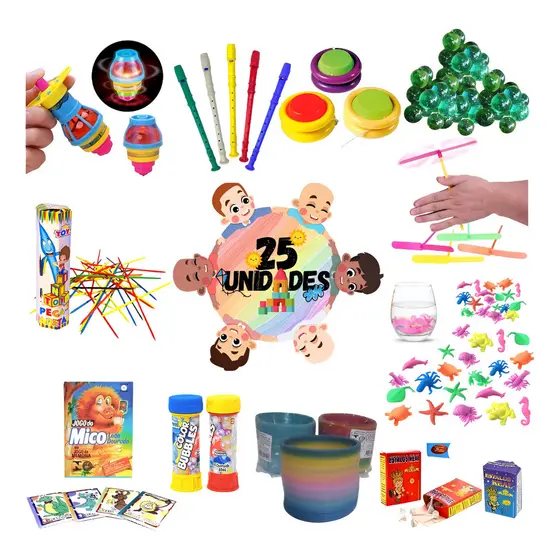 Kit Festa Junina Julhina 25 Prendas Brinquedos Com Nf Barato