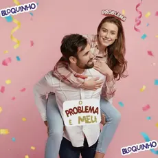 Fantasia Carnaval Casal Meme Divertido Tiara Plaquinha Tikto