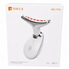 Massageador Facial Antirrugas Onex Mq-7320 Redutor de Linhas de Expressão e Rejuvenescimento Facial