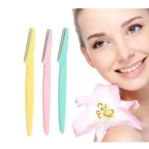 Lâmina Rosto Sobrancelha Feminina Dermaplaning Kit C/3