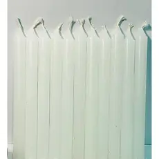 Velas Brancas Palito 18cm Tradicional Kit 10/20/30 Unidades