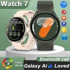 Novo Galaxy Watch 7 mini Relógio Inteligente AMOLED 40mm Masculino GPS Rastreamento NFC Controle Smartwatch Rastreador D
