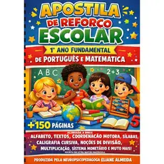 Apostila de Reforço 1° Ano Fundamental +DE 150PÁGINAS