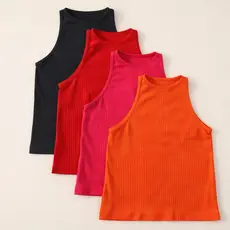 Blusa Feminino Básica Regata Cores Verão Polo Wear Original