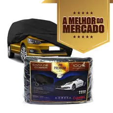 Capa Para Cobrir Carro Couro Ecologico / Impermeável Forrada Tam. P M G