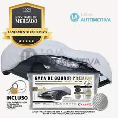 Capa Para Cobrir Carro Couro Titanium 100% Forrada Premium