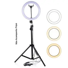 Ring Ligth Iluminadora Para Gravar Videos Fotos Youtuber Tik Tok Influencer