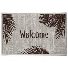Tapete Bem Vindo CleanKasa Palm Trees 40cm x 60cm Kapazi