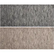 Tapete Passadeira Jacquard Eco Cru 50cm x 120cm Kapazi