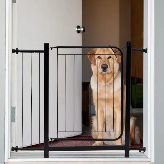 Grade Portão Proteção Criança Bebe Cão 80 Á 90cm Reforçado