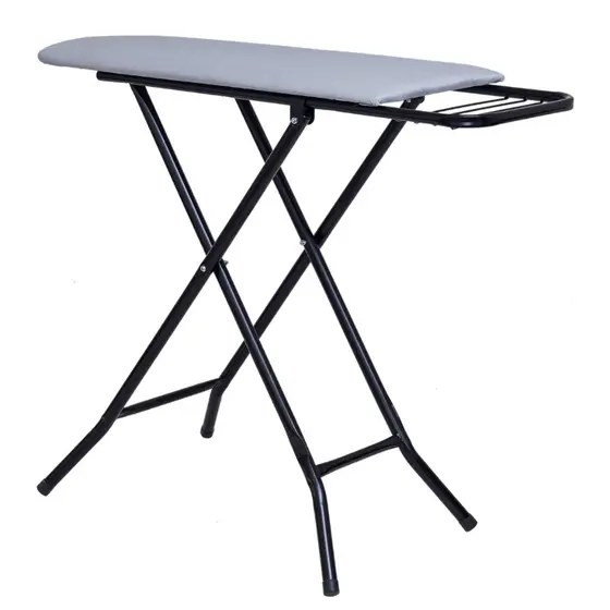 Mesa Tabua de Passar Roupa Passadeira Retrátil 3 Andares Técido Térmico Dobravel Extra Forte Resistente Com Porta Ferro