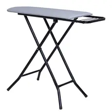 Mesa Tabua de Passar Roupa Passadeira Retrátil 3 Andares Técido Térmico Dobravel Extra Forte Resistente Com Porta Ferro