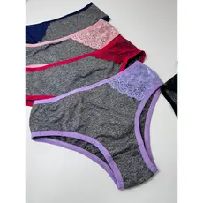 Kit 4 Calçolas Plus Size Senhora Tangão Cintura Alta Larga Grande Confortável