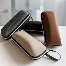 Estojo Case Porta Óculos de Sol com Zíper + Flanela