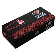 Embalagem Caixa Comida Japonesa Sushi Oriental N1 - 50 Unid