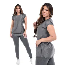 Blusão Camisão Feminino Academia Dry Fit moda fitness evangélica Treinos