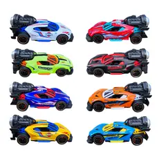 Carrinho Miniatura De Metal Solta Fumaça A Pilha Corrida