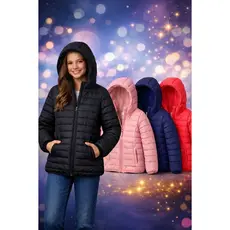 Jaqueta Infantil Juvenil Feminina Masculina Bobojaco Puffer Criança