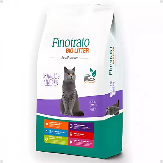 Granulado Sanitário Finotrato Bio-Litter Ultra Premium para Gatos 10Kg