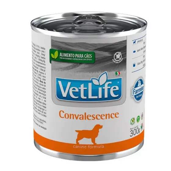 Ração Úmida Vetlife Convalescença para Cães 300g