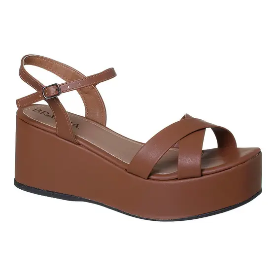 Sandália Flat Cruzada 038-0003 BRADHA
