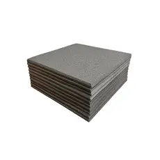 Espuma Acustica 6 Placas Lisa - 1,5m² - 50 X 50 X 2cm