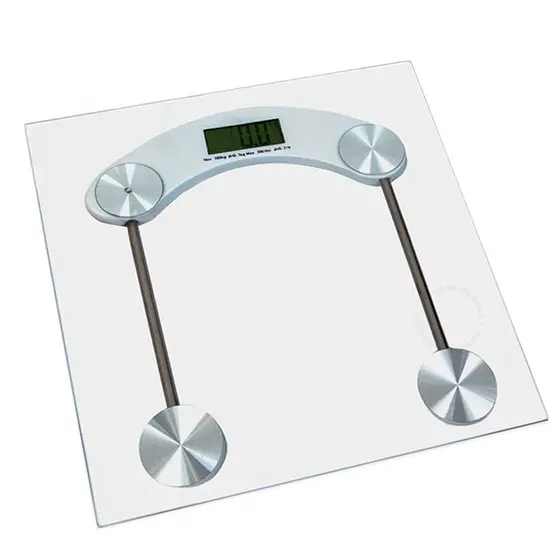 Balança Corporal Digital Até 180kg Com Vidro Temperado Premium