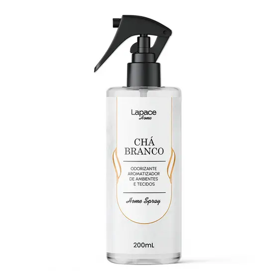Odorizante Aromatizador de Ambientes e Tecidos Chá Branco Home Spray Lapace 200ml