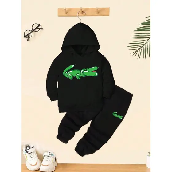 Conjunto Moletom Menino Infantil Blusa e Calça Kids Flanelado Inverno
