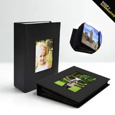 Álbum Fotografia Premium 10x15 Para Fotos Porta Retrato Fotográfico Na Capa
