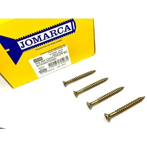 Parafuso Philips 4,5mm X 45mm Caixa Com 100 Parafusos
