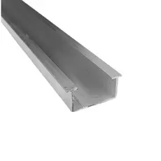 Trilho Comum metal antigo duplo 4,00m Para Cortina