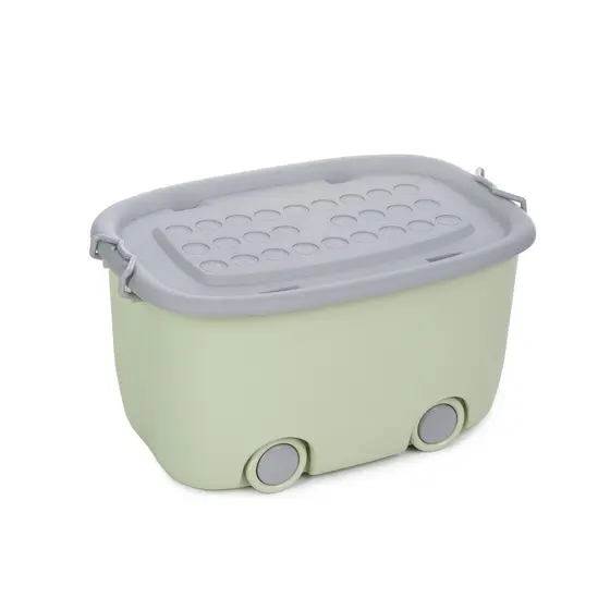 Caixa Organizadora Cesto Multiuso Brinquedo Infantil Quarto Bebê Decorativa - 50L