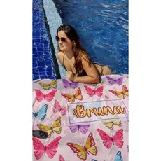 Canga de praia personalizada Saida de praia, Pareô Plus Size
