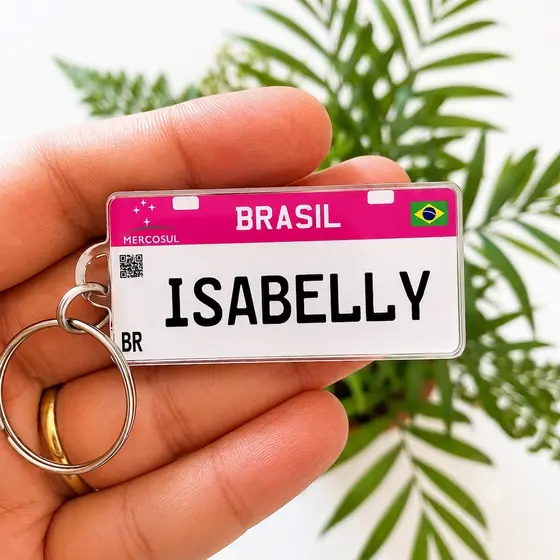 Chaveiro Mercosul personalizado