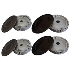 kit 4 bocas para fogao esmaltec topazio 2 mini 2p