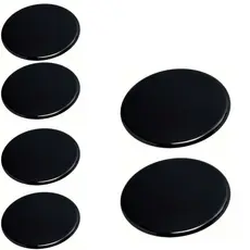 kit 6 tampinhas para fogao electrolux 76sb