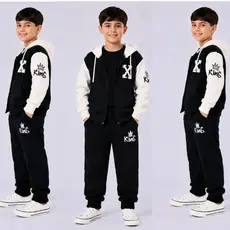 Conjunto Infantil Menino Roupa Infantil de Menino em moletinho conjunto de Inverno Infantil Tamanhos    4,6,8,10,12