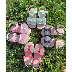 Sandália Feminina Infantil Laço Strass Maitê Love Shoes 20 Ao 27