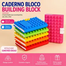 Caderno Lego Anotações , Notebook para estudante, Exame Posttechnical,