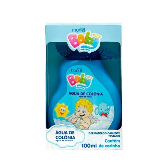 Água De Colônia Perfume Para Bebê Infantil  100ml - Nova Muriel