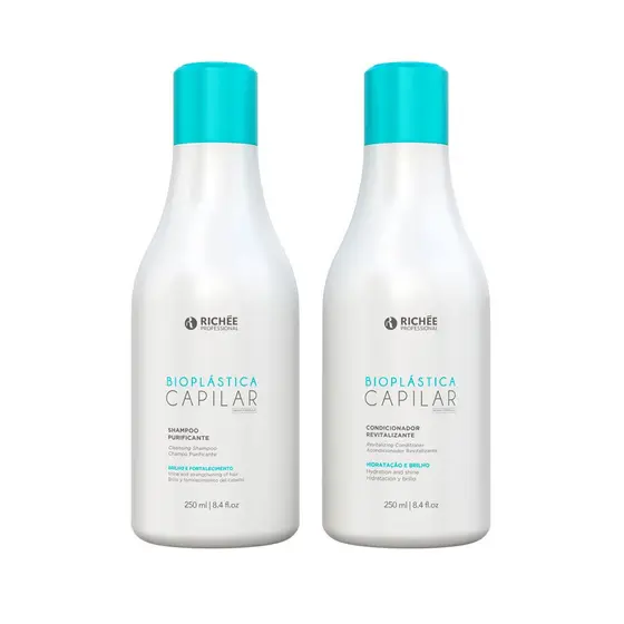 Richée Bioplástica Kit Shampoo e Condicionador (2x250ml)