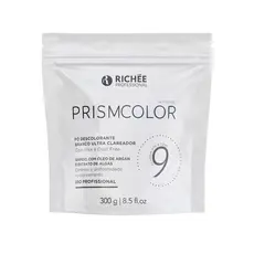 Richée Prismcolor Pó Descolorante Premium Clareador Branco com Plex Rápido 300g