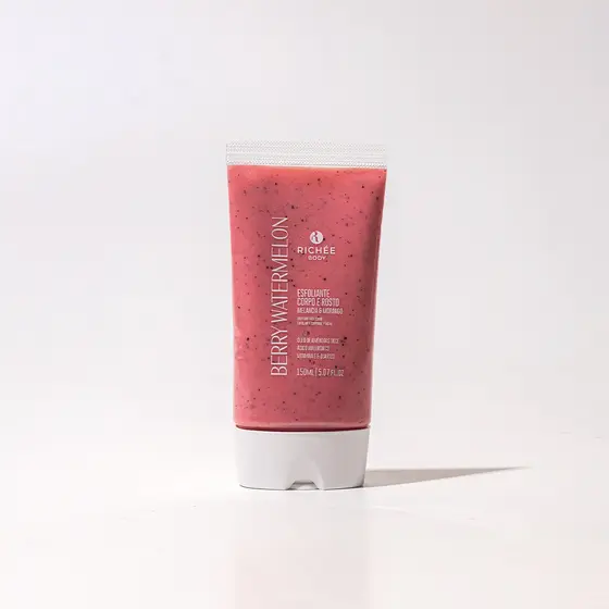 Esfoliante Corpo e Rosto Morango e Melancia 150g  - Richée Body