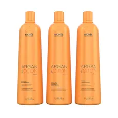 Richée Argan e Ojon Escova Defrizante Kit Profissional (3x1L)