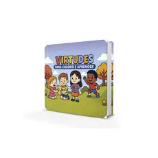 Livro Colorir Infantil Virtudes A5
