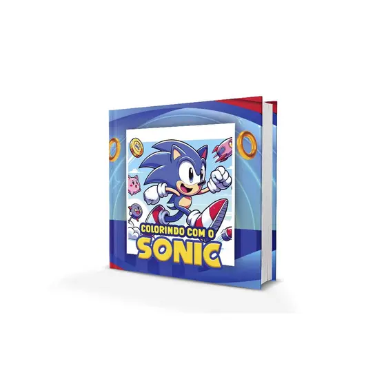 Livro Colorir Sonic Infantil A5
