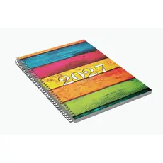 Agenda 2027 A4 Diaria Modelo 01 Serie Color CSC