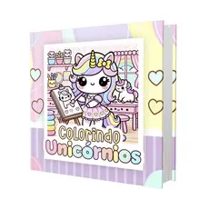 Livro Colorir Unicórnios Infantil